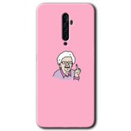Oppo Reno 2Z Bad Grandmother Baskılı Uyumlu Silikon Kılıf