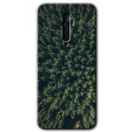 Oppo Reno 2Z Çam Ağacı Ormanı Baskılı Uyumlu Silikon Kılıf