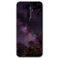 Oppo Reno 2Z Gece Galaksi Baskılı Uyumlu Silikon Kılıf