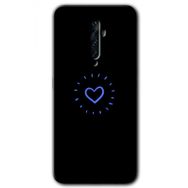 Oppo Reno 2Z Heart Strokes Baskılı Uyumlu Silikon Kılıf
