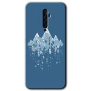 Oppo Reno 2Z İceberg Baskılı Uyumlu Silikon Kılıf