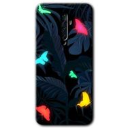 Oppo Reno 2Z Lighter Butterfly Baskılı Uyumlu Silikon Kılıf