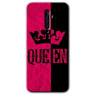 Oppo Reno 2Z Queen Baskılı Uyumlu Silikon Kılıf
