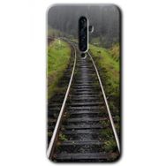 Oppo Reno 2Z Tren Yolu Baskılı Uyumlu Silikon Kılıf