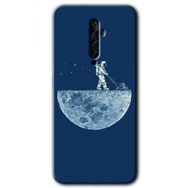 Oppo Reno 2Z Uzay İşçisi Baskılı Uyumlu Silikon Kılıf