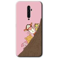 Oppo Reno 2Z Winnie the Pooh Baskılı Uyumlu Silikon Kılıf