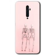Oppo Reno 2Z Yaşayan Çift Baskılı Uyumlu Silikon Kılıf