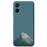 Oppo Reno 3 Alone Mountain Baskılı Uyumlu Silikon Kılıf