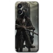 Oppo Reno 3 Bloodborne Hunters Baskılı Uyumlu Silikon Kılıf