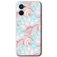 Oppo Reno 3 Çin Mandala 1 Baskılı Uyumlu Silikon Kılıf