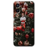 Oppo Reno 3 Happy New Year Baskılı Uyumlu Silikon Kılıf