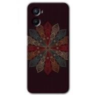 Oppo Reno 3 Mandala Flower Wal Baskılı Uyumlu Silikon Kılıf