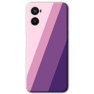 Oppo Reno 3 Oblique Baskılı Uyumlu Silikon Kılıf