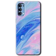 Oppo Reno 4 Art Design 38 Baskılı Uyumlu Silikon Kılıf