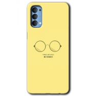 Oppo Reno 4 Be Honest Baskılı Uyumlu Silikon Kılıf