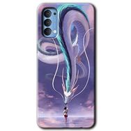 Oppo Reno 4 Dragon Snake Baskılı Uyumlu Silikon Kılıf
