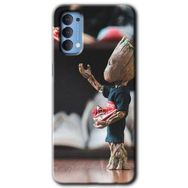 Oppo Reno 4 I am Groot Baskılı Uyumlu Silikon Kılıf
