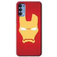 Oppo Reno 4 İronMan Baskılı Uyumlu Silikon Kılıf