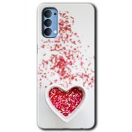 Oppo Reno 4 Kalpli Şekerleme Baskılı Uyumlu Silikon Kılıf
