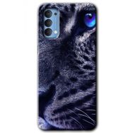 Oppo Reno 4 Kaplan Baskılı Uyumlu Silikon Kılıf