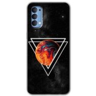 Oppo Reno 4 Kızıl Gezegen Baskılı Uyumlu Silikon Kılıf