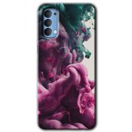 Oppo Reno 4 Liquid Cloud Baskılı Uyumlu Silikon Kılıf