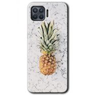 Oppo Reno 4 Lite Ananas Baskılı Uyumlu Silikon Kılıf