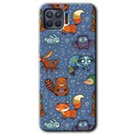 Oppo Reno 4 Lite Animals Funny Baskılı Uyumlu Silikon Kılıf