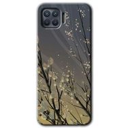 Oppo Reno 4 Lite Branches Flowers Baskılı Uyumlu Silikon Kılıf