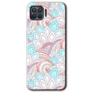 Oppo Reno 4 Lite Çin Mandala 1 Baskılı Uyumlu Silikon Kılıf