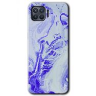 Oppo Reno 4 Lite Cranny Liquid Wall Baskılı Uyumlu Silikon Kılıf