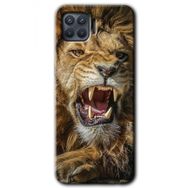 Oppo Reno 4 Lite King Lion Baskılı Uyumlu Silikon Kılıf