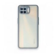 Oppo Reno 4 Lite Montreal Silikon Kapak Gri Kılıf
