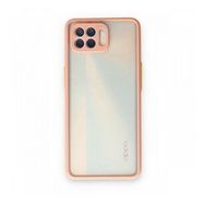 Oppo Reno 4 Lite Montreal Silikon Kapak Pembe Kılıf