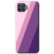 Oppo Reno 4 Lite Oblique Baskılı Uyumlu Silikon Kılıf
