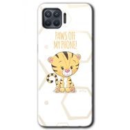 Oppo Reno 4 Lite Sevimli Kedi 1 Baskılı Uyumlu Silikon Kılıf