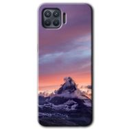 Oppo Reno 4 Lite Zirve Baskılı Uyumlu Silikon Kılıf