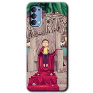 Oppo Reno 4 Morty Baskılı Uyumlu Silikon Kılıf