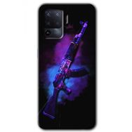 Oppo Reno 5 Lite AK Baskılı Uyumlu Silikon Kılıf