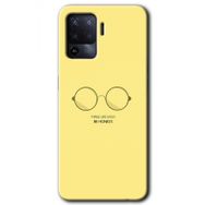 Oppo Reno 5 Lite Be Honest Baskılı Uyumlu Silikon Kılıf