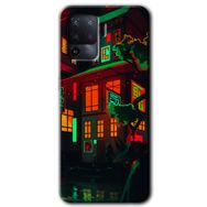 Oppo Reno 5 Lite China Street Baskılı Uyumlu Silikon Kılıf