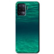 Oppo Reno 5 Lite Derin Deniz Baskılı Uyumlu Silikon Kılıf