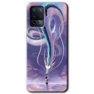 Oppo Reno 5 Lite Dragon Snake Baskılı Uyumlu Silikon Kılıf