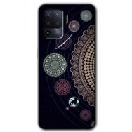Oppo Reno 5 Lite Gezegen Döngüsü Baskılı Uyumlu Silikon Kılıf