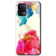 Oppo Reno 5 Lite Gökkuşağı Color Baskılı Uyumlu Silikon Kılıf