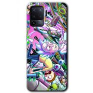 Oppo Reno 5 Lite Graffiti Çizgi Film Baskılı Uyumlu Silikon Kılıf