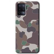 Oppo Reno 5 Lite Kamuflaj 11 Baskılı Uyumlu Silikon Kılıf