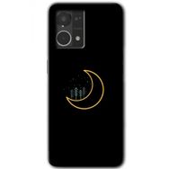 Oppo Reno 7 4G İyi Geceler Baskılı Uyumlu Silikon Kılıf