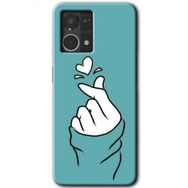 Oppo Reno 7 4G Mutluluk Baskılı Uyumlu Silikon Kılıf
