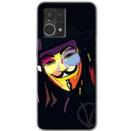Oppo Reno 7 4G Vendetta Baskılı Uyumlu Silikon Kılıf
